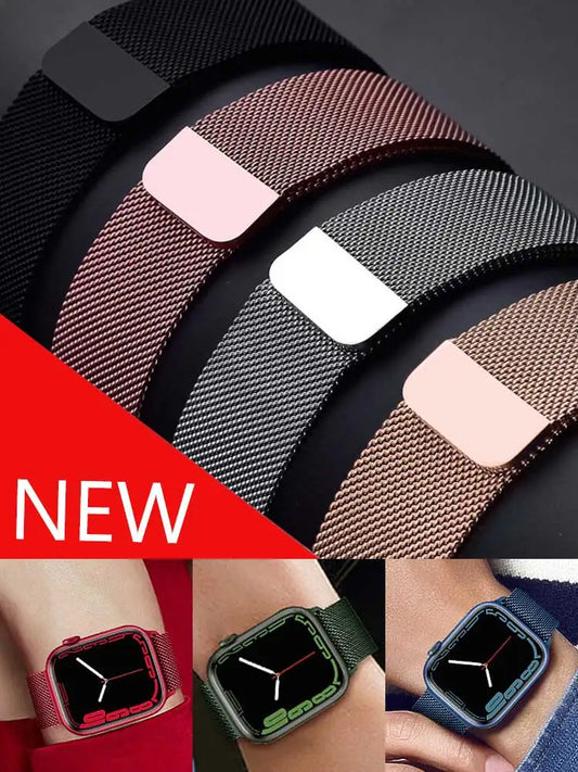 Milanese Loop Steel Apple Watch Band