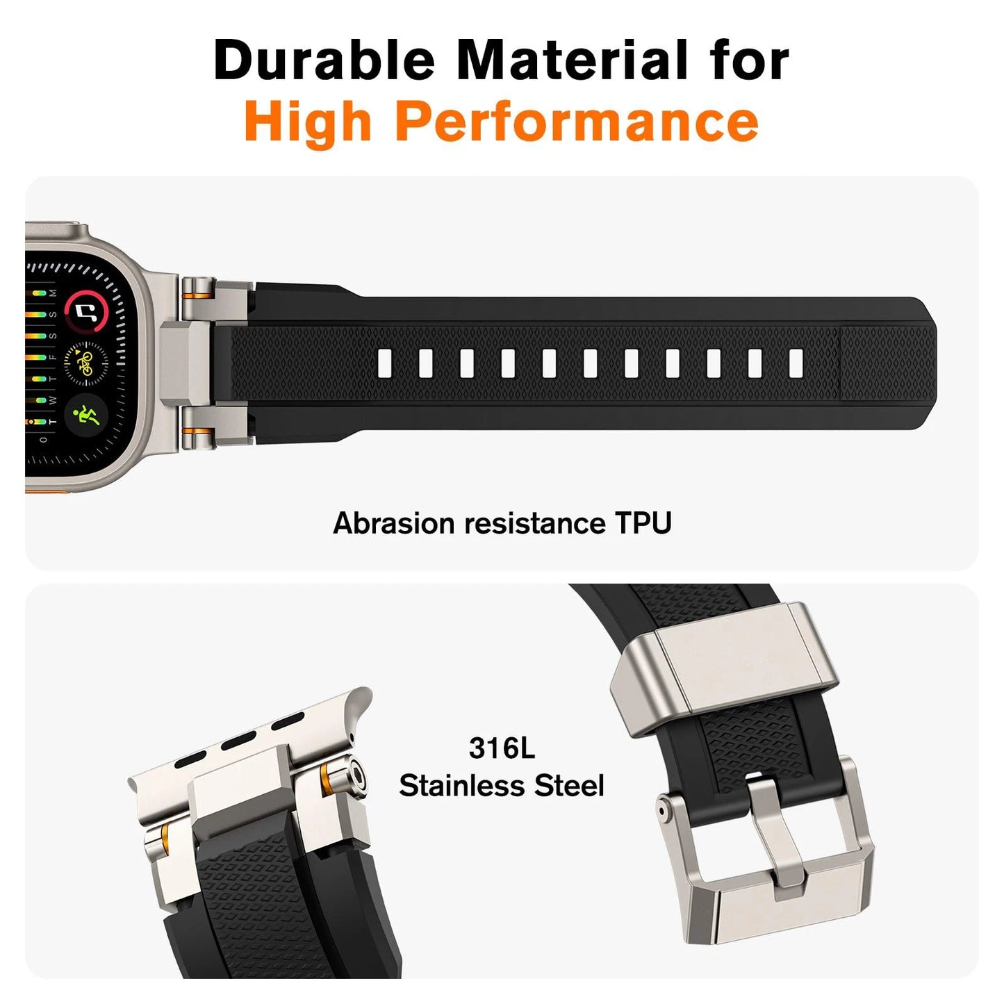 Sports TPU Apple Watch Band