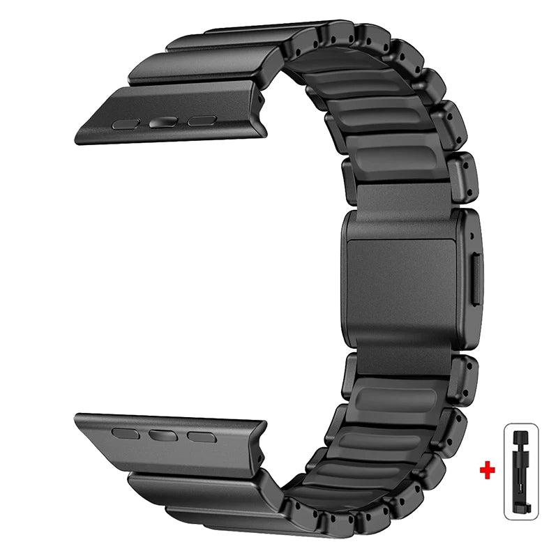 Titanium Magnetic Apple Watch Band