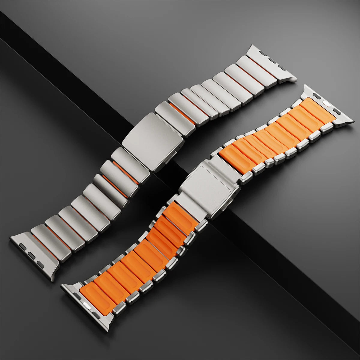 Titanium Magnetic Apple Watch Band