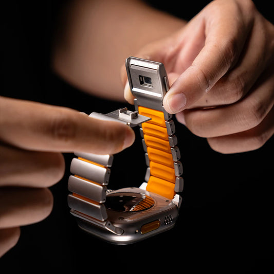 Titanium Magnetic Apple Watch Band