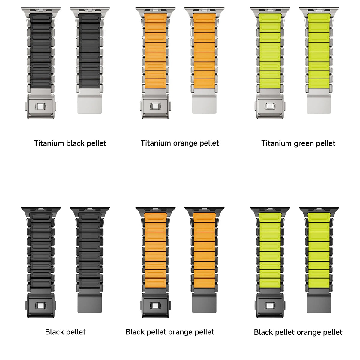 Titanium Magnetic Apple Watch Band