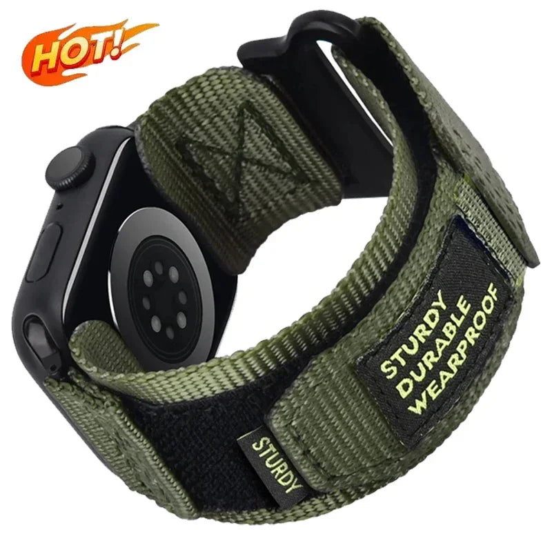 Tactical Nylon Apple Watch Band