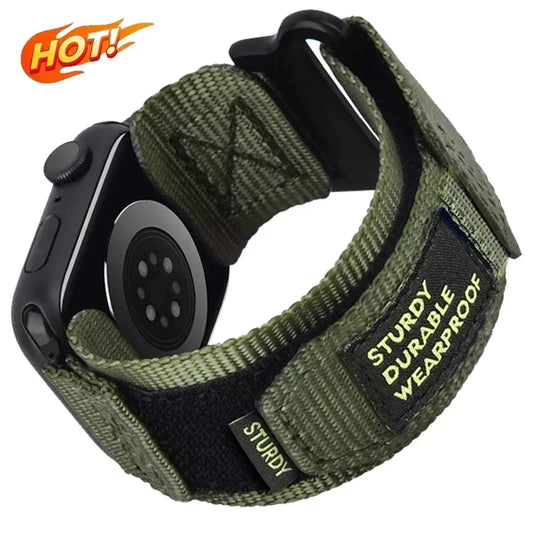 Tactical Nylon Apple Watch Band