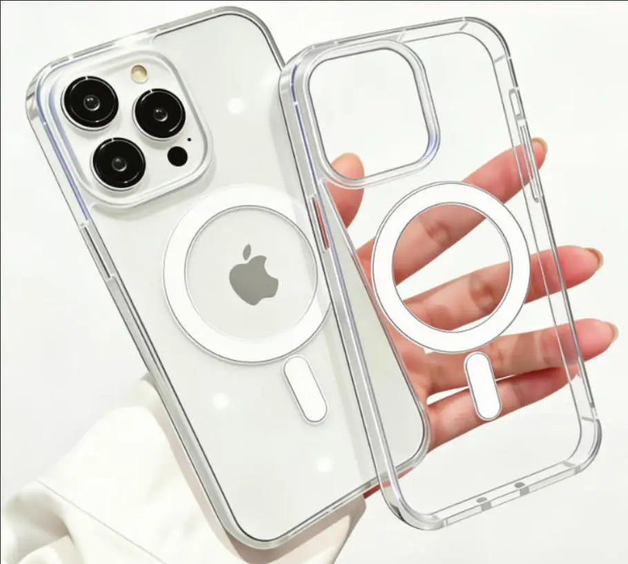 MagSafe Transparent Wireless Charge Case
